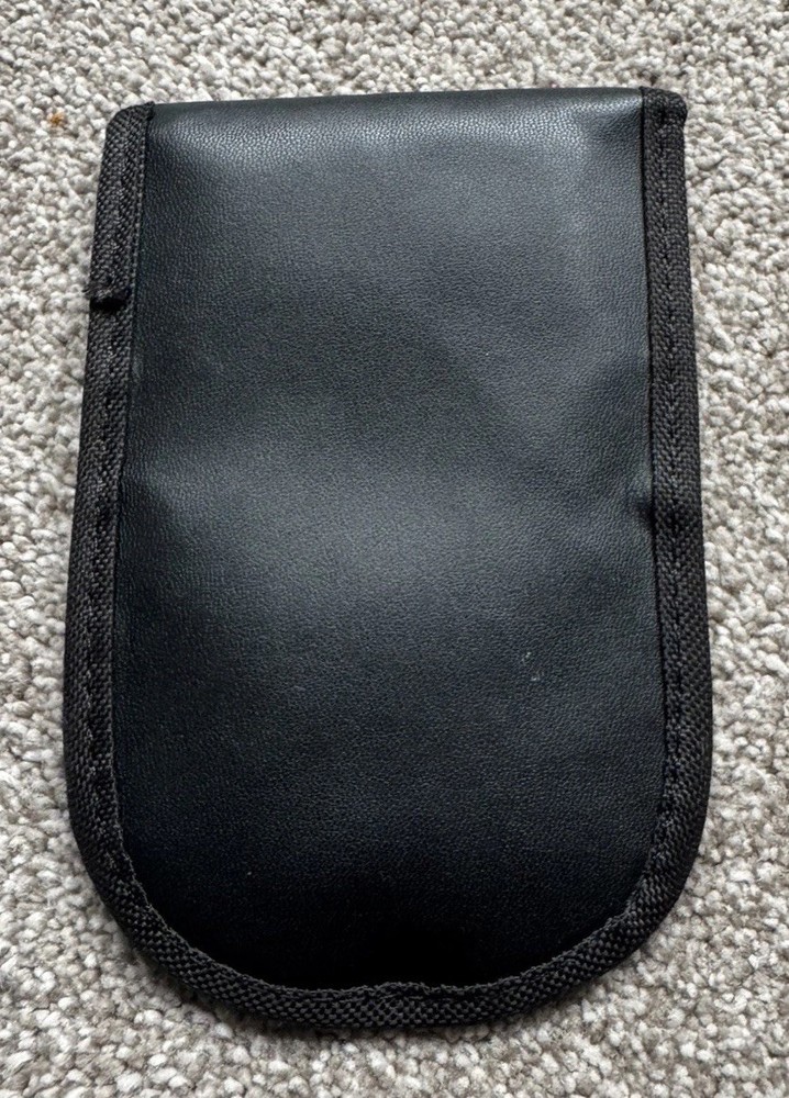 SECURITY KEY POUCH - BLACK - USED CONDITION