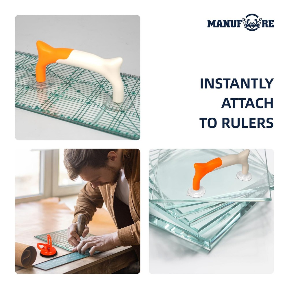 3PCS Quilting Ruler Handle Sewing Ruler Handle Tools for Sewing Work