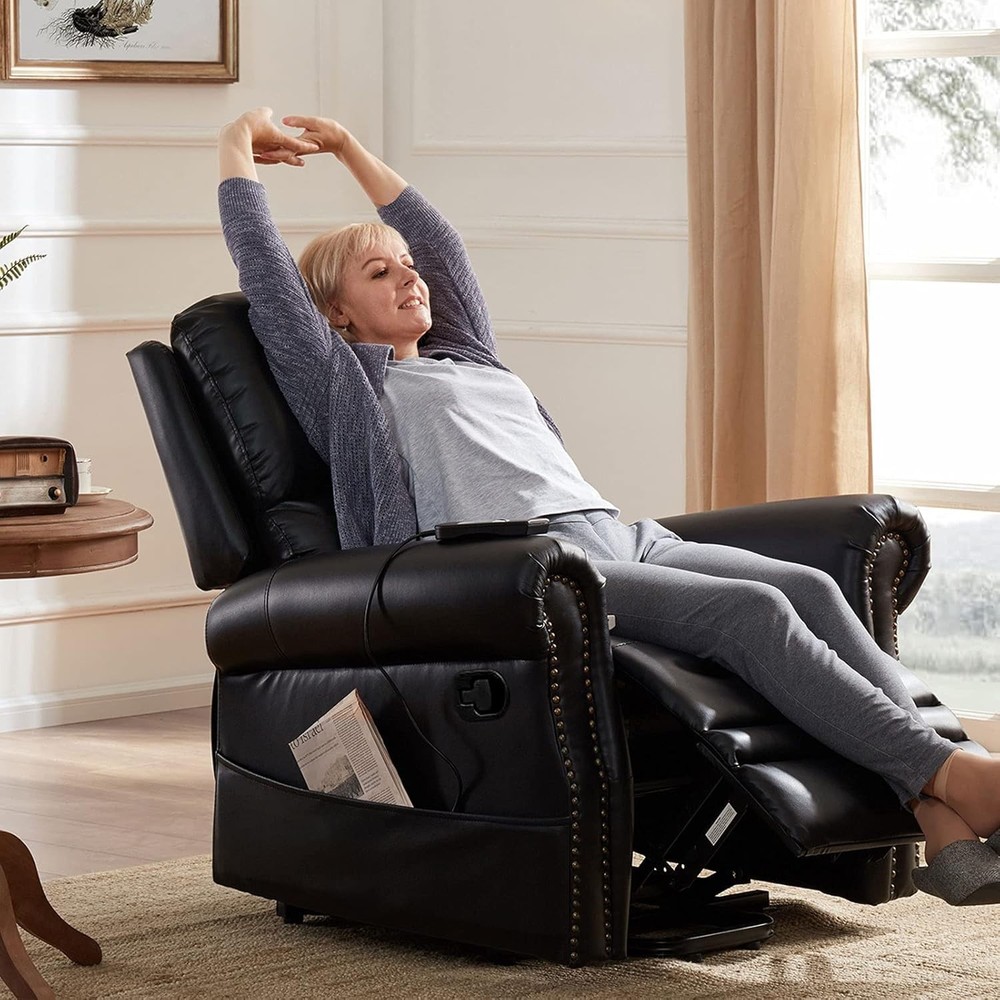 Metal Recliner Handle Replacement, Universal Manual Pull Cable 38" Total Length