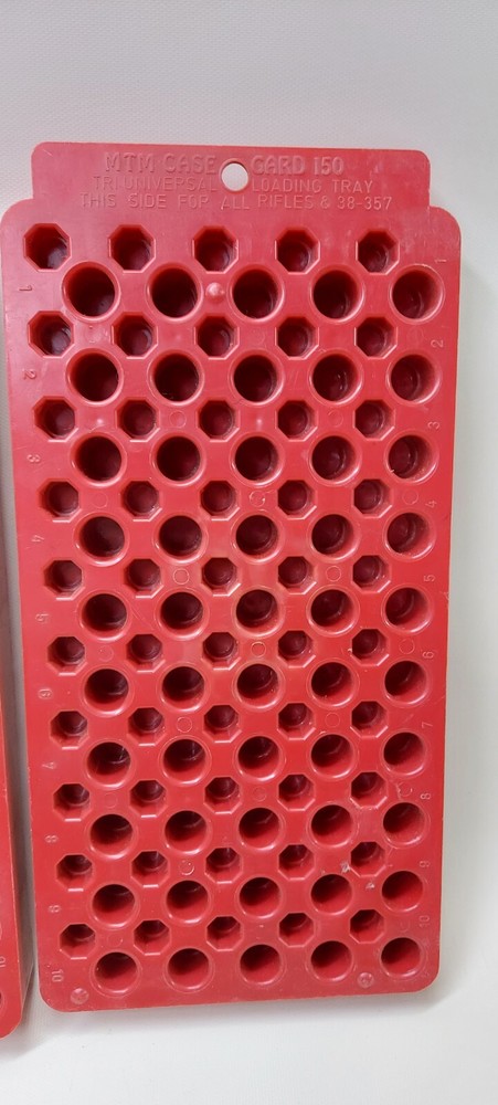 MTM CASE CARD 150 TRI UNIVERSAL LOADING TRAY BLOCK, Exc+ condition