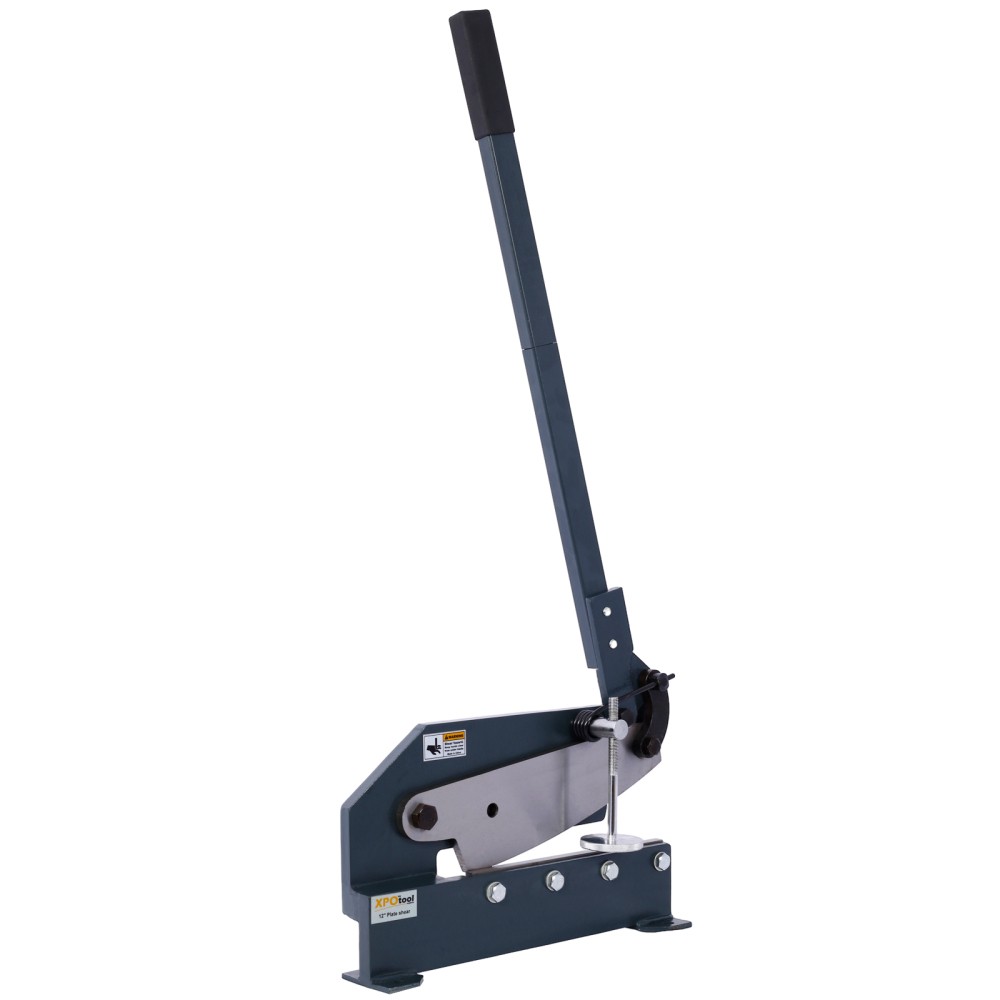 5" Industrial Sheet Metal Shear - Solid, High Precision Manual