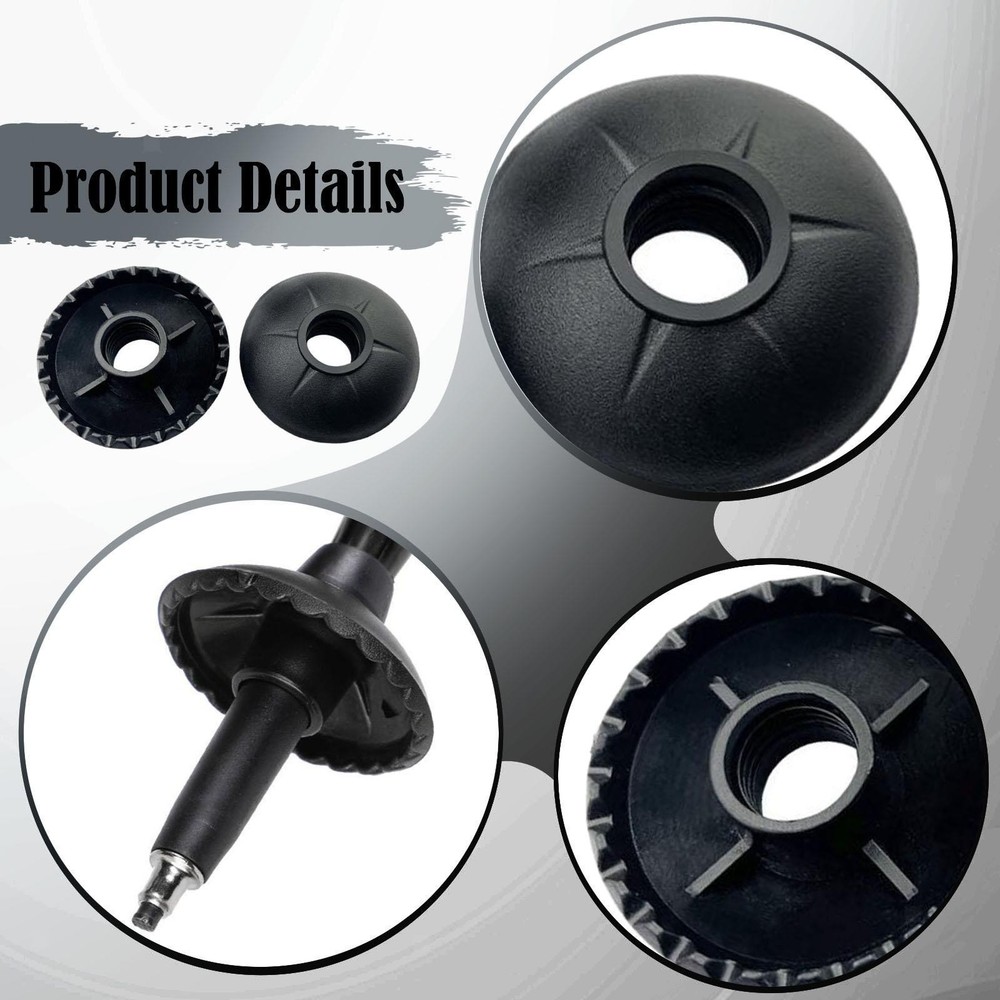 2x Walking Pole Mud Baskets Replacement Professional Removable Round 5cm