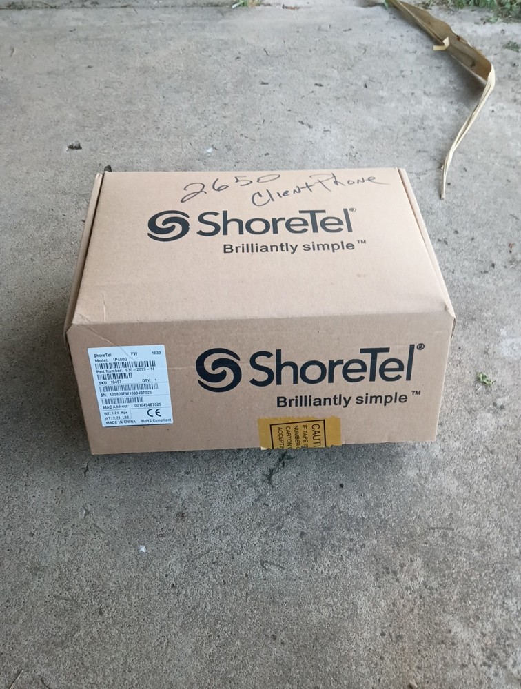 Untested, Unknown ShoreTel  630-2099-14  button expansion office phone unit