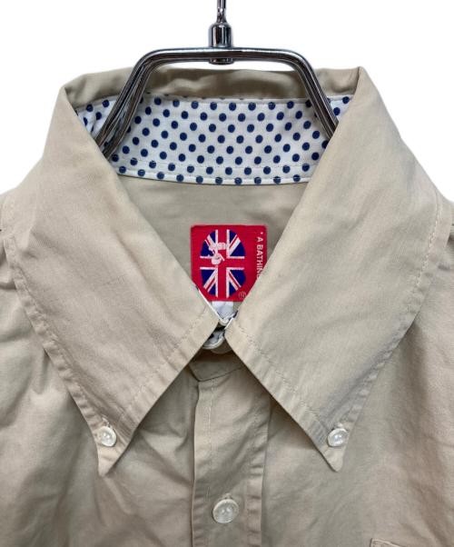 A BATHING APE Button-down shirt beige