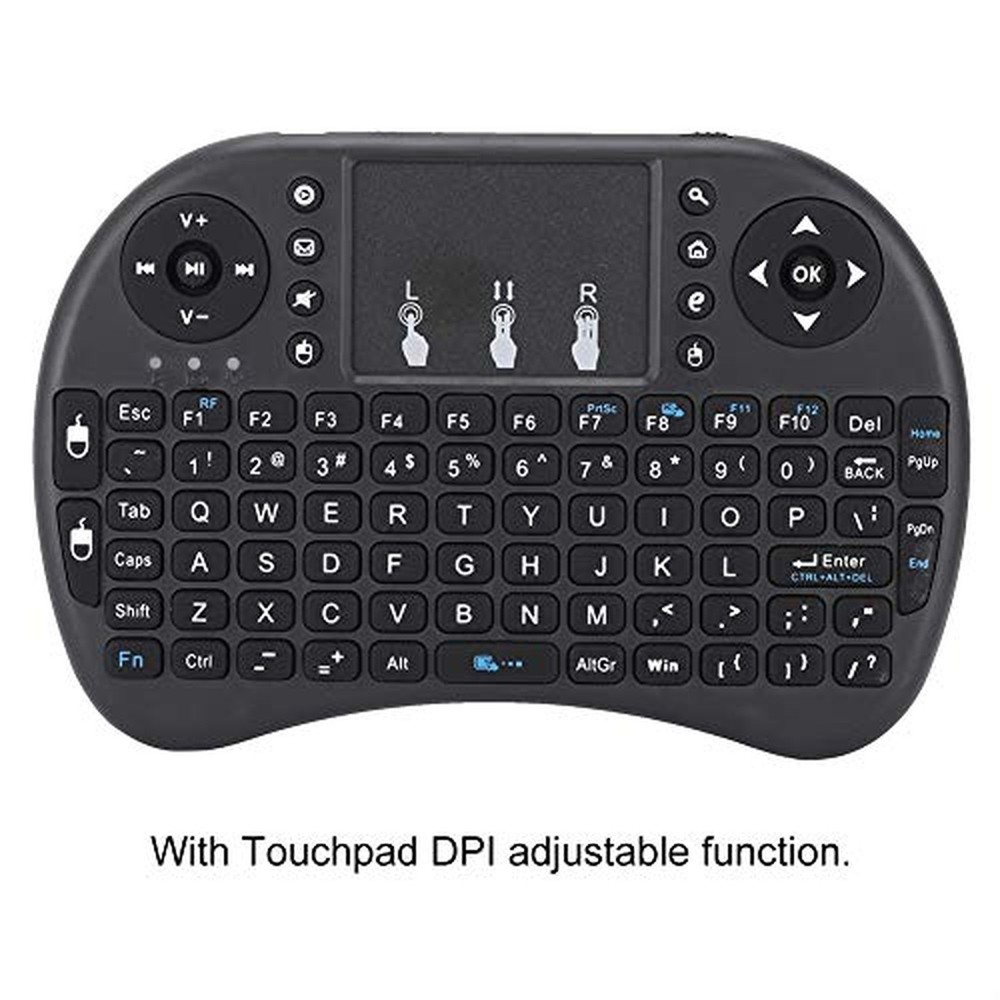 FOSA USB Mini Touch Keyboard, Portable Multifunction Keyboard with Touchpad F...