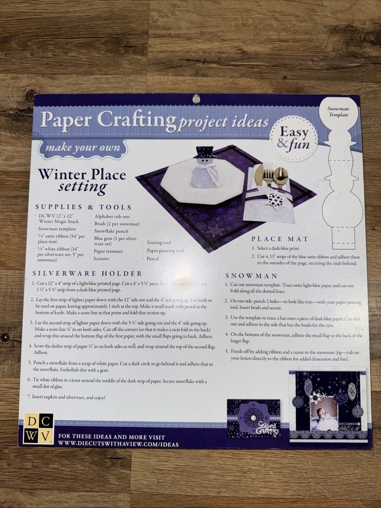 The Winter Magic Stack Scrapbook Paper 48 Sheets 12x12 Cardstock Pad