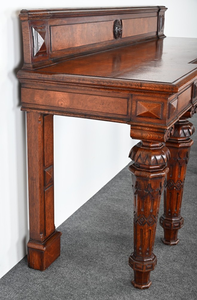 19th Century Gothic Sideboard or Huntboard