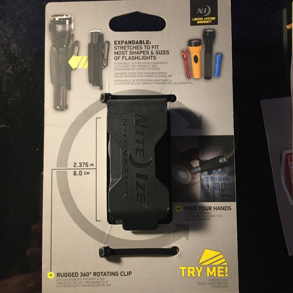 Nite Ize Flashlight Belt Holster Plus