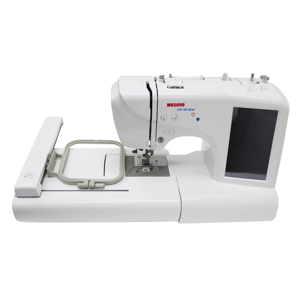 Small Household Automatic Embroidery Sewing Machine with Display Screen