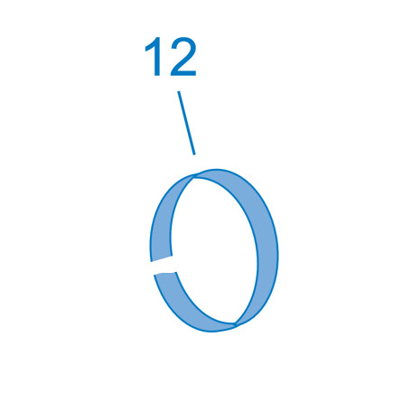 Fuller 23559 Front Bearing Cover Seal