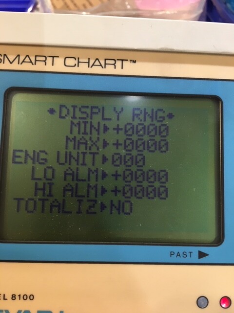 Devar 8100 Smart Chart Digital Process Data Recorder - 8 Channels