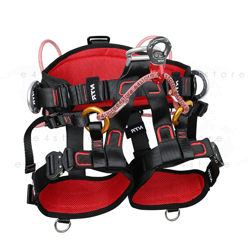 Tree Climbing Half Body Harness Arborist Saddle S M Pruning Fall Protection