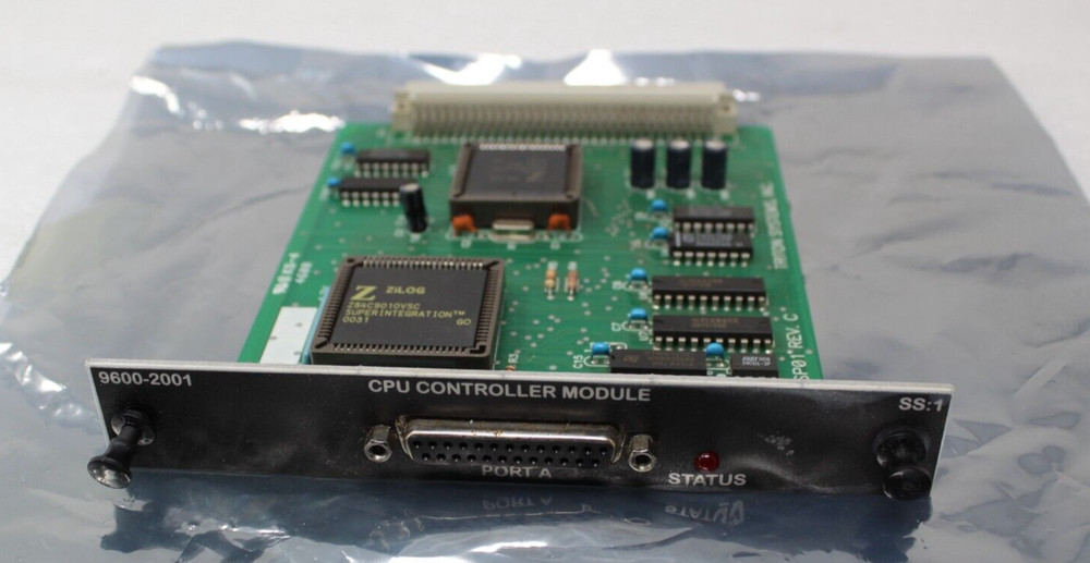 TRITON SYSTEMS CPU CONTROLLER MODULE PLC SSP01 REV. C      9600-2001