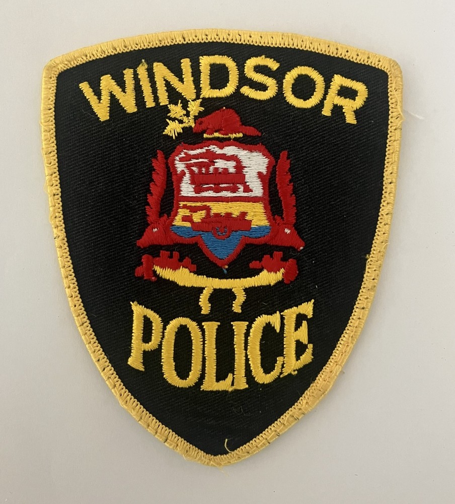 Canada, Windsor Police patch in yellow thread