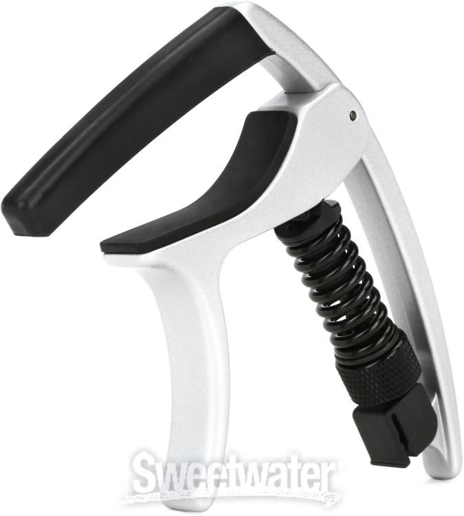 D'Addario NS Tri-Action Capo - Silver