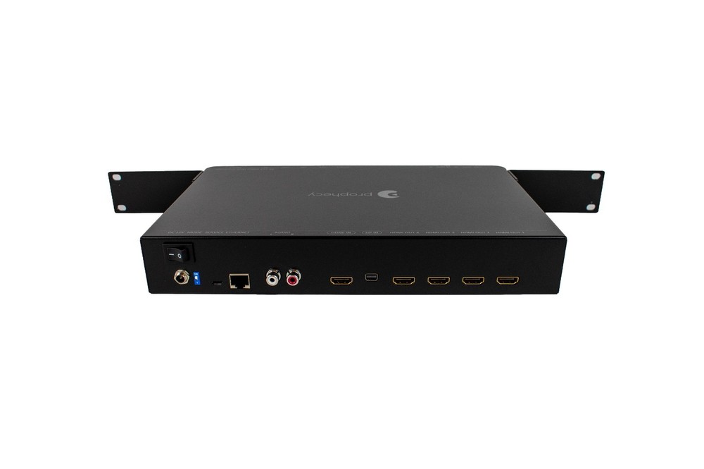 GoFancy Prophecy 4K 1x4 Video Wall Processor | With Mounting Brackets | TESTED