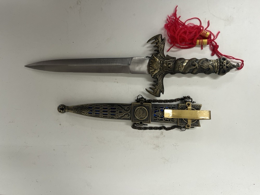 Medieval Replica Dagger Blue