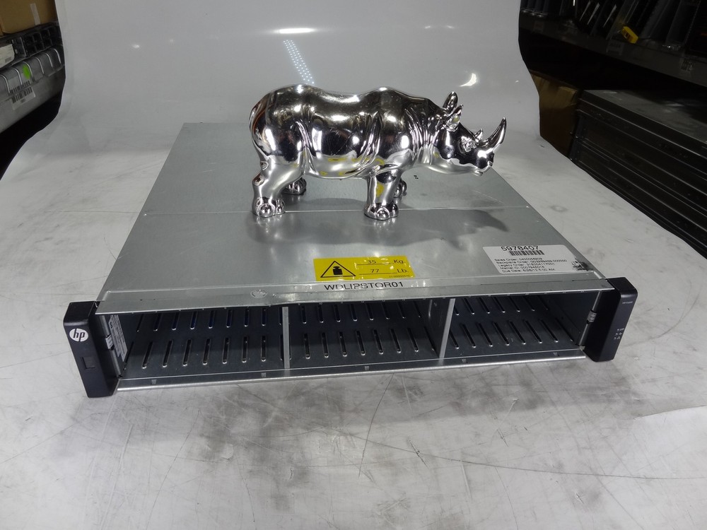 BK831A HP P2000 G3 iSCSI MSA Dual Controller SFF Array BK831B