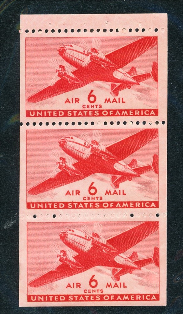 C 25a    mint booklet pane never hinged .......161588