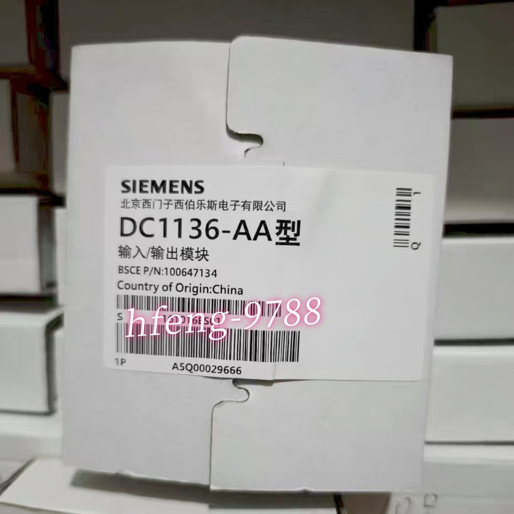1PC Siemens DC1136-AA input/output module