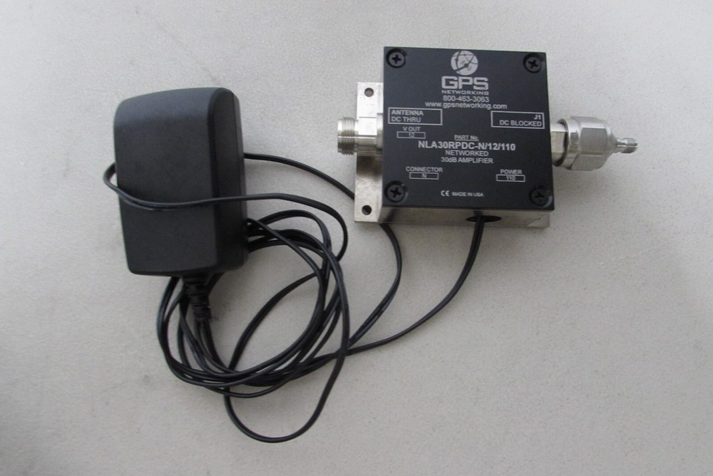 GPS NETWORKING Model: LA30RPDC-N/12/110, Amplifier 30dB