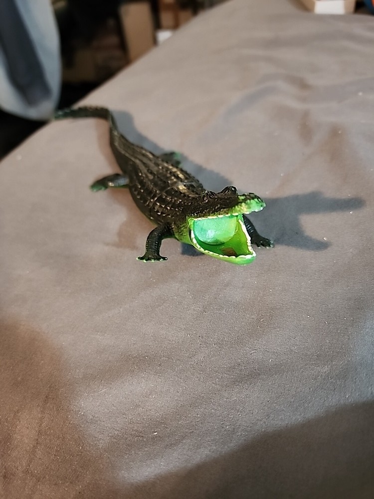 Plastic Crocodile Figure