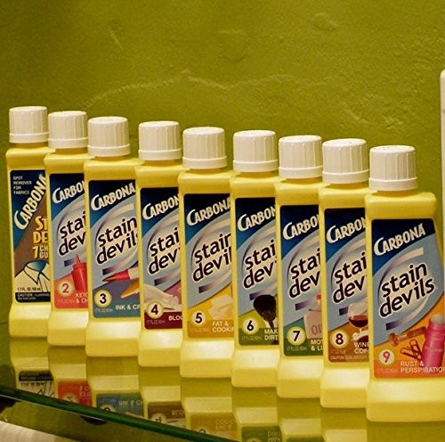 Carbona Liquid Stain Devils Complete Set 9 Piece Assortment