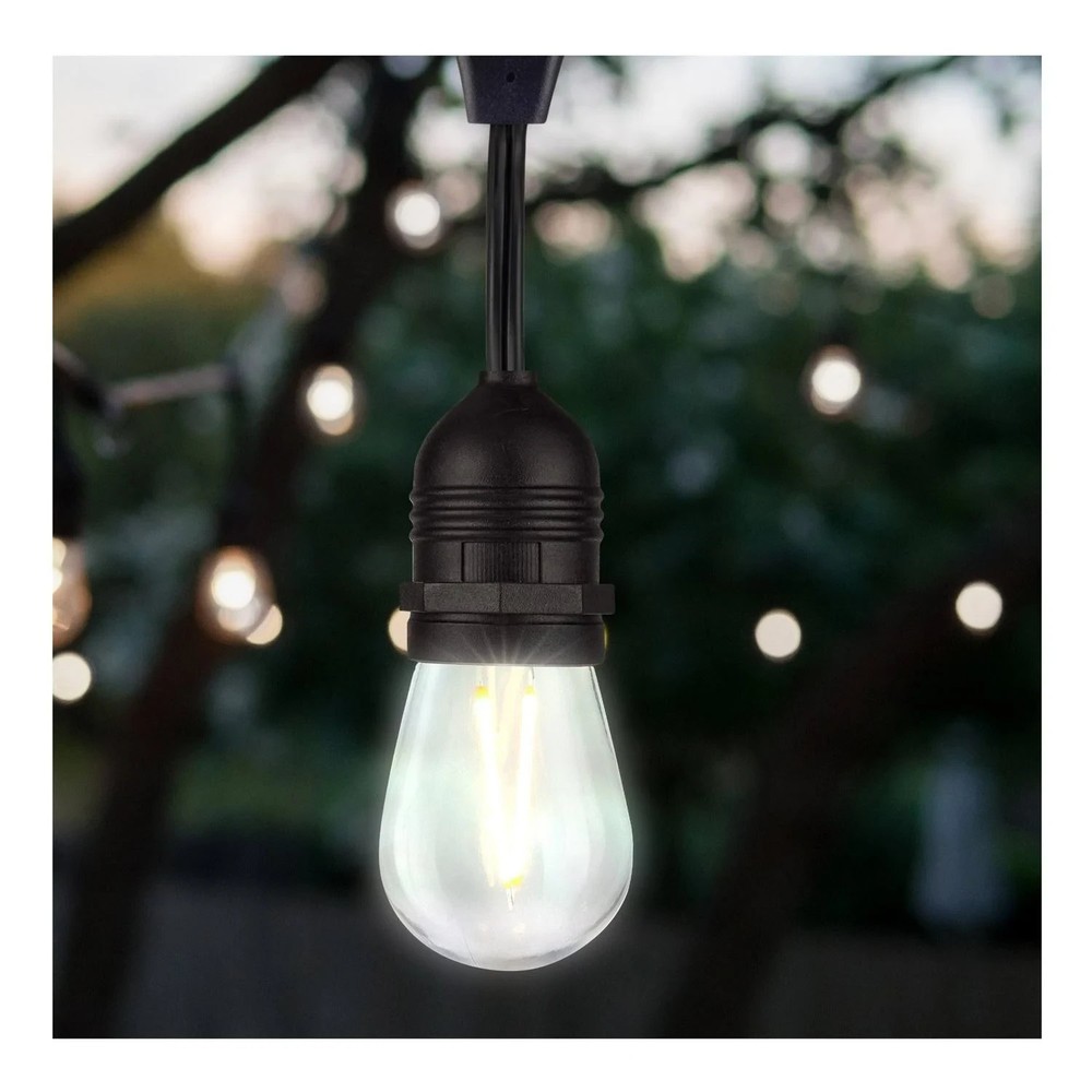 Satco S8021 - 1 Watt LED Replacement S14 Outdoor String Light Bulbs (4 Pack)