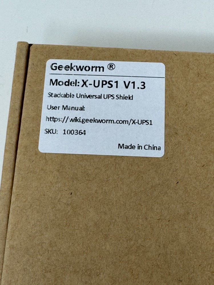 Geekworm 12V/5V Dual Output Universal SBC Stackable Compatible Raspberry Pi