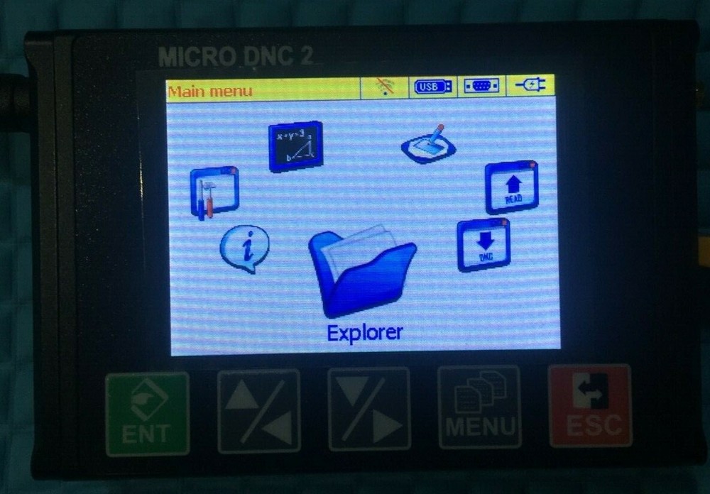 MAZAK M32 - micro DNC- TAPE- Replace PC running a DNC software. G CODE