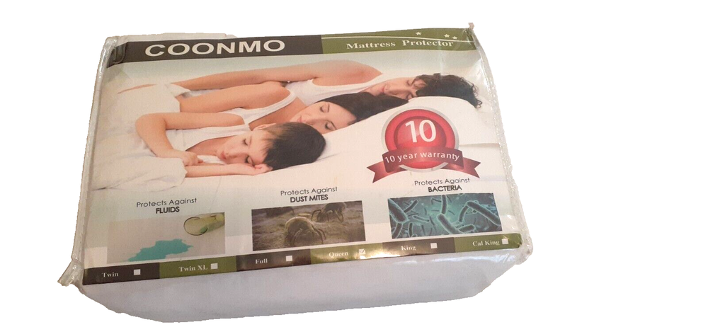Coonmo Queen Size Mattress Protector New