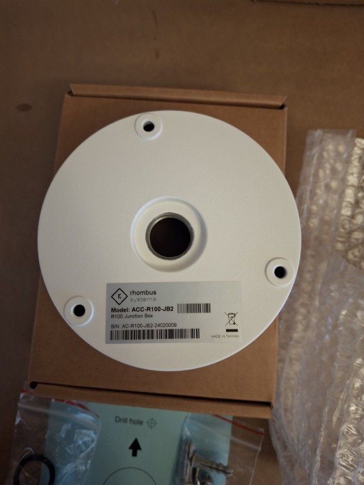 Rhombus ACC-R100-JB2 Camera Junction Box