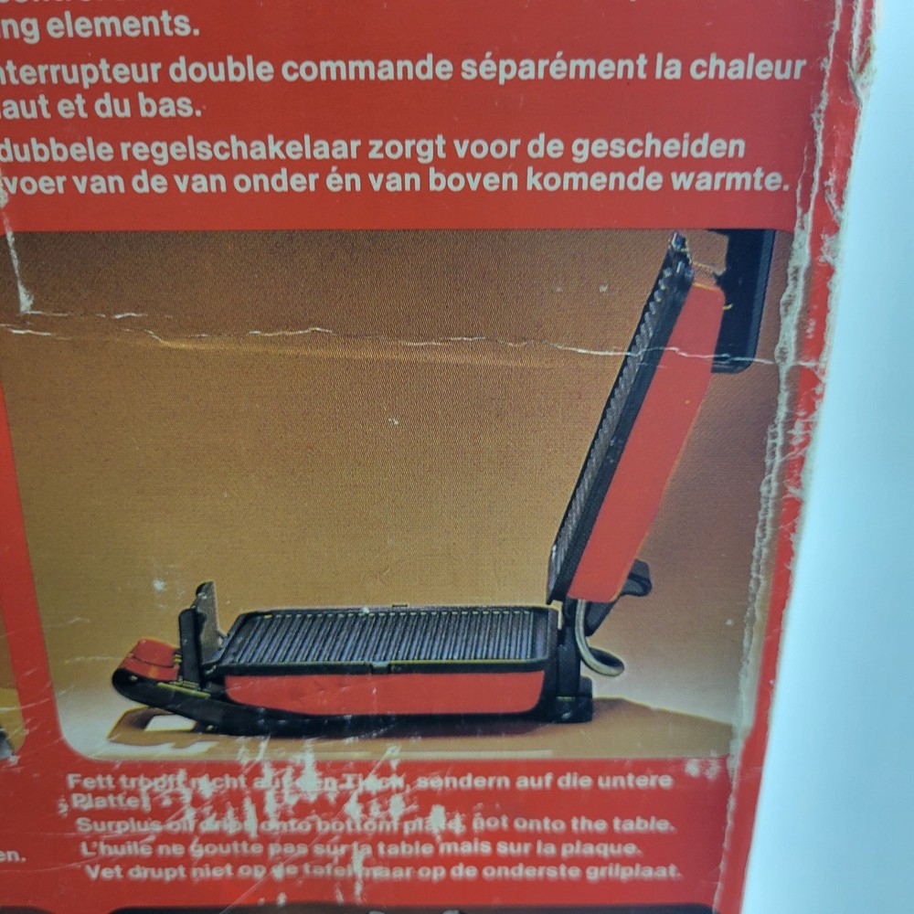 Krups Grill System 2002 Plus. Model 291. Made In Germany