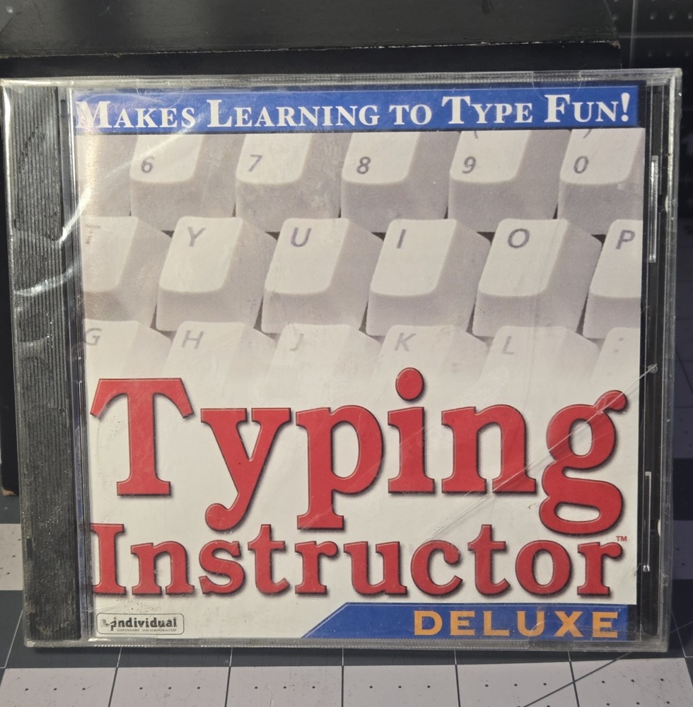 New from "Individual" Sealed Software PC CD Rom Typing Instructor Deluxe
