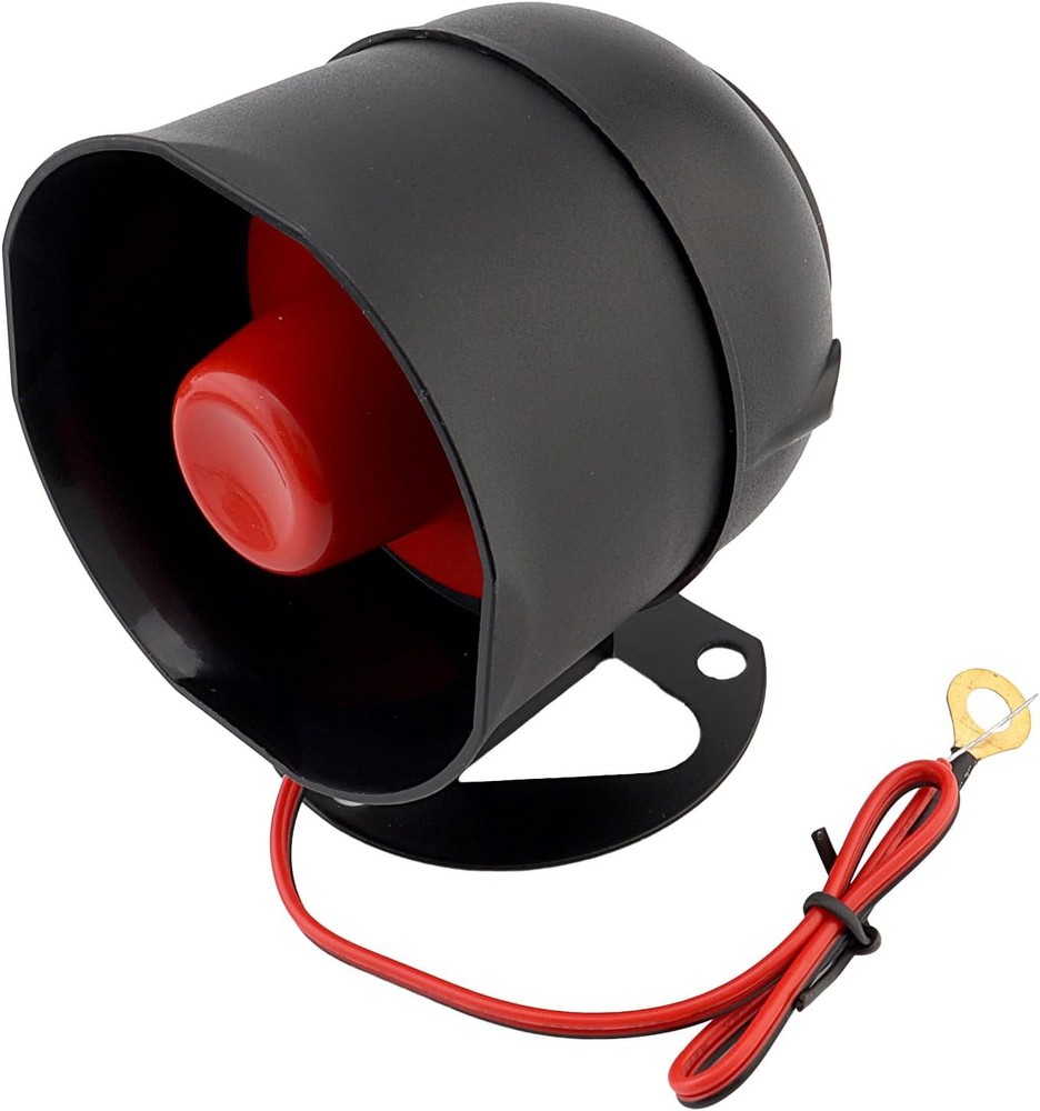 Universal 12V Car Alarm System Keyless Entry with Remote & Siren Sensor