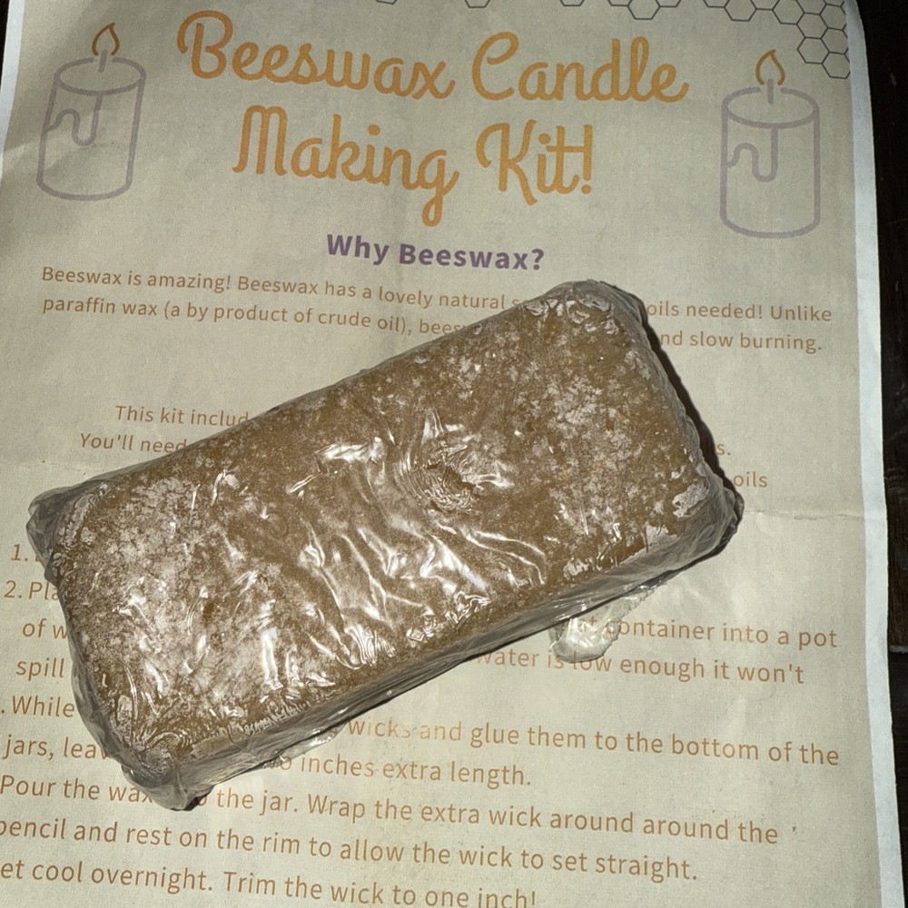 Brand New Beeswax Candle Making Kit