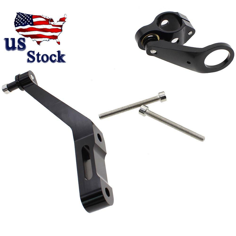 US CNC For Honda CBR954RR 2002-2003 Steering Damper Stabilizer Bracket Mount Kit