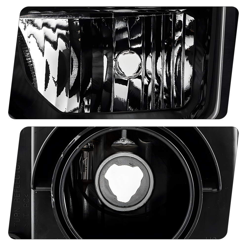 For 2020-2023 Chevy Silverado 2500HD 3500HD Halogen Headlight Driver Side Black