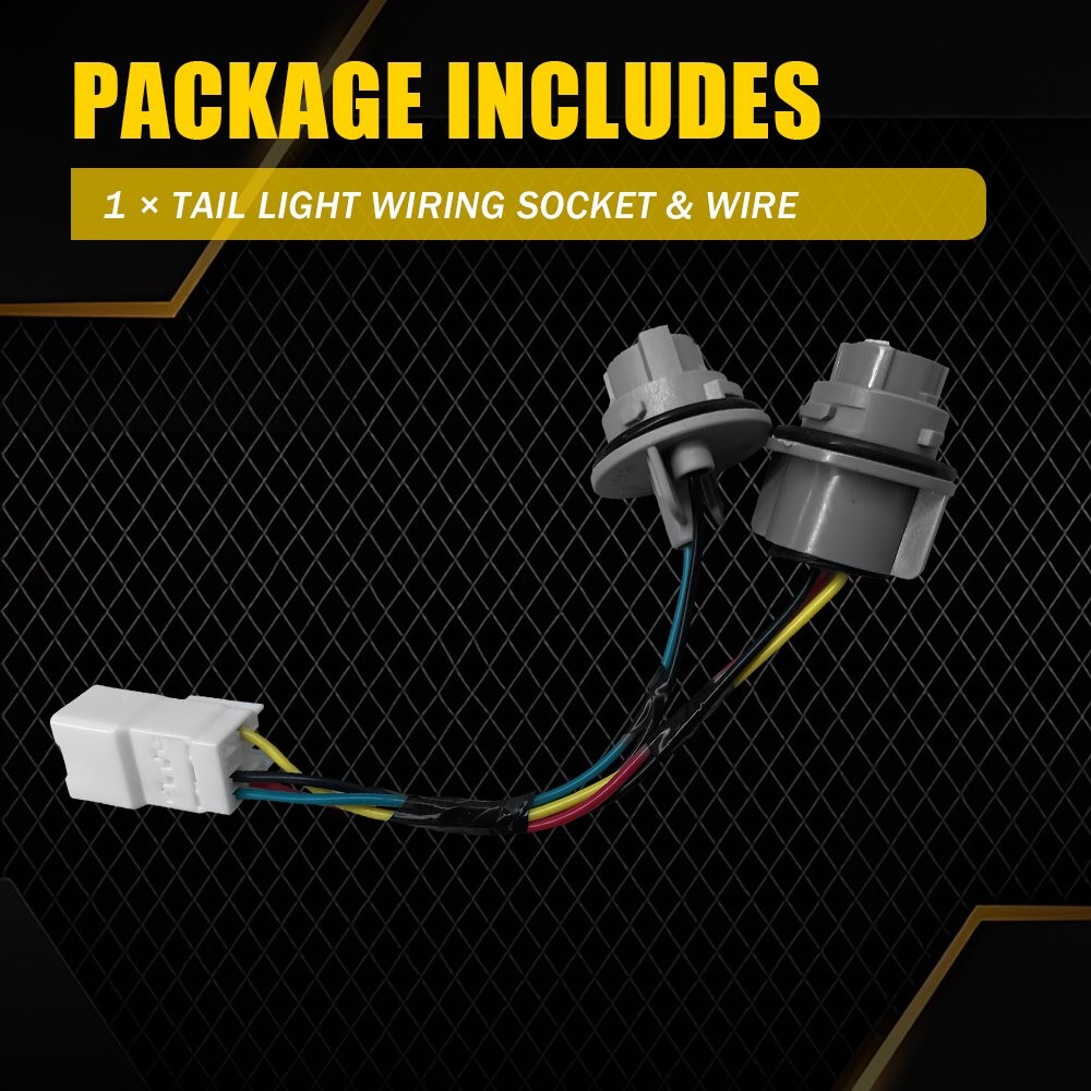 For 2017-2018 Kia Forte Tail Light Wiring Harness Socket & Wire 92470-B0600 ABS