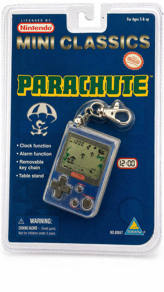 Nnintendo Mini Classics PARACHUTE Key Chain Handheld Game