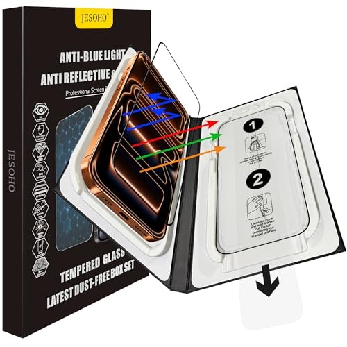 Anti Glare Screen Protector for Blue Light iPhone 17 Pro(6.3 inches)