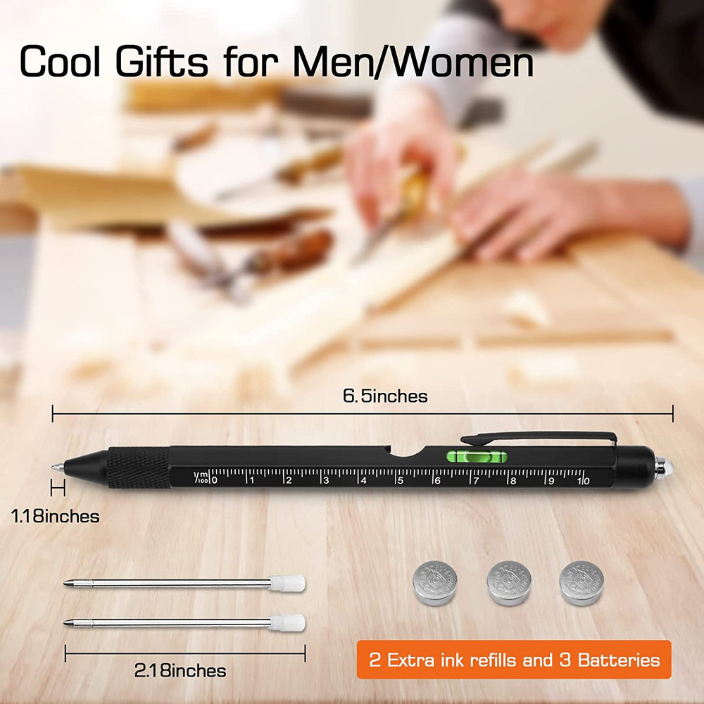 9-in-1 Multitool Pen Gadget Gift for Men