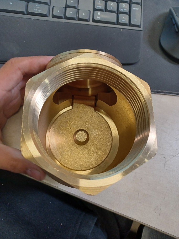 3" 200 WOG Brass - Check Valve
