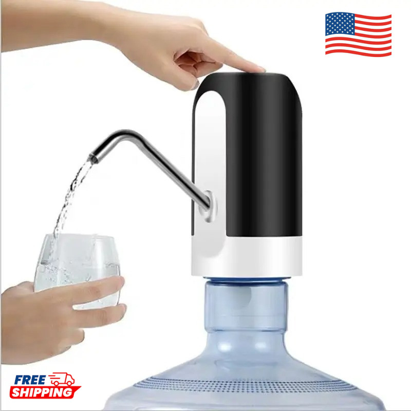 Water Bottle Switch Pump Electric Automatic Universal Dispenser 5 Gallon USB New