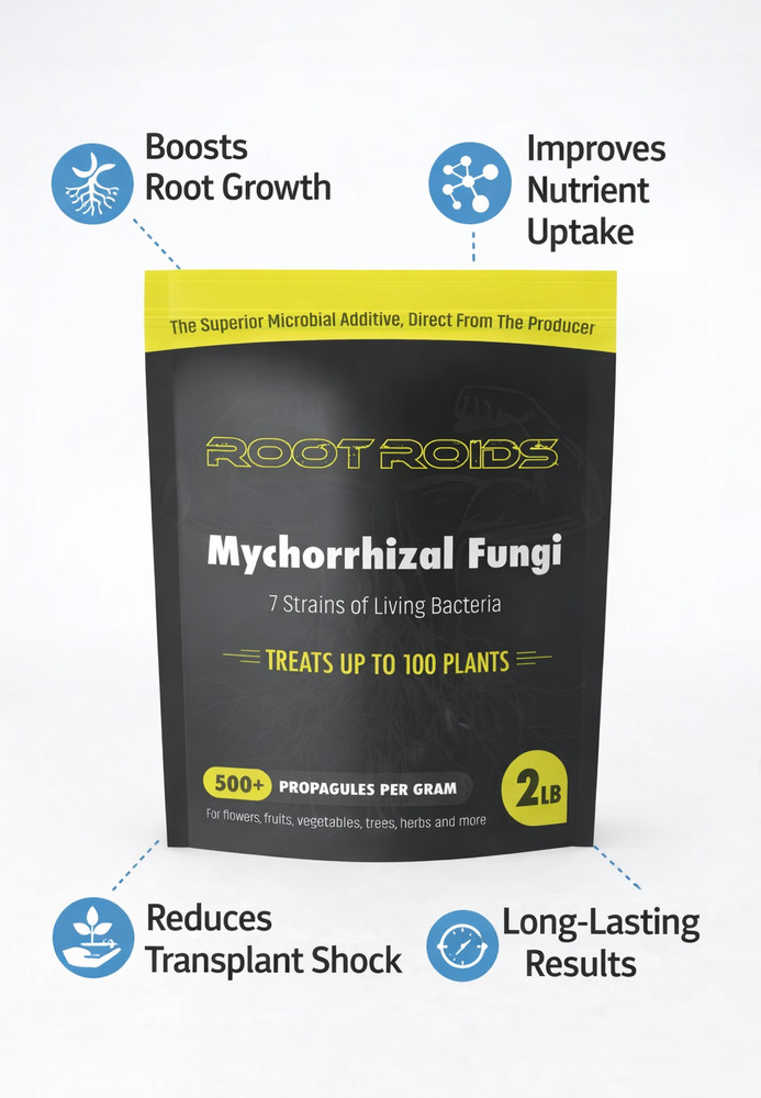 2 Lbs Granular Mycorrhiza - Soil Amendment & Root Enhancer, Microbial Additive