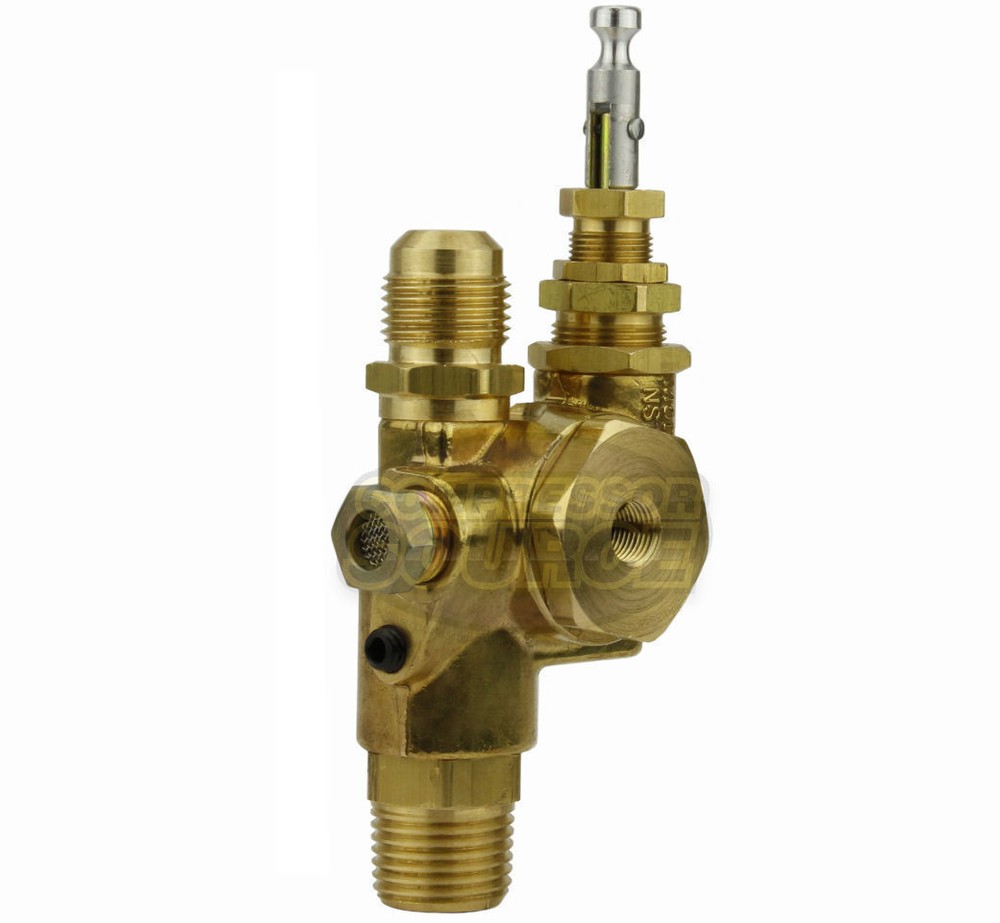 Air Compressor Pilot Unloader Check Valve Combo 95-125 PSI