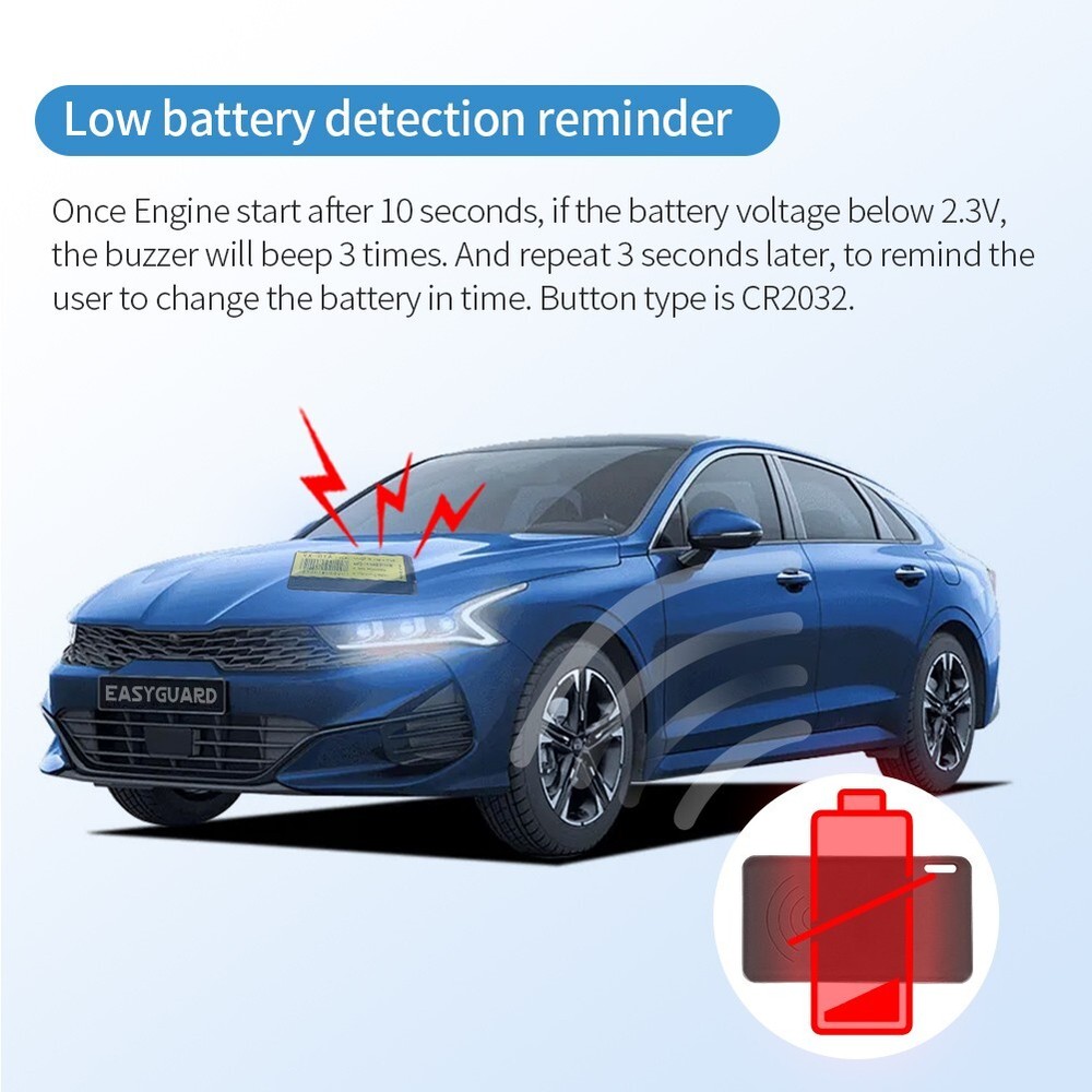 EASYGUARD RFID immobilizer Anti-Theft car Wireless Immobilizer Security System