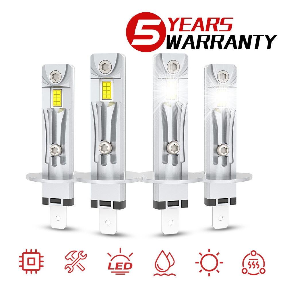 4X LED Headlight High Low Beam Combo 6500K Bulbs For Honda CR-V 2005 2006 CRV