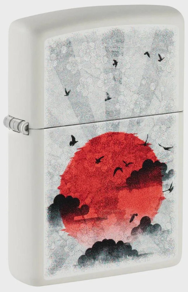 Gorgeous Red moon Zippo Lighter