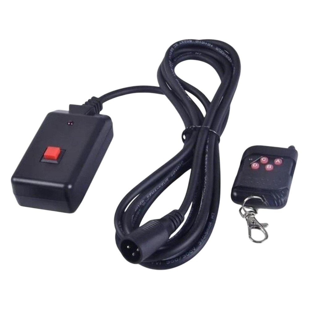 Fog Machine Controller Fog Machine Remote Control Receiver Simple Operate 4 Key